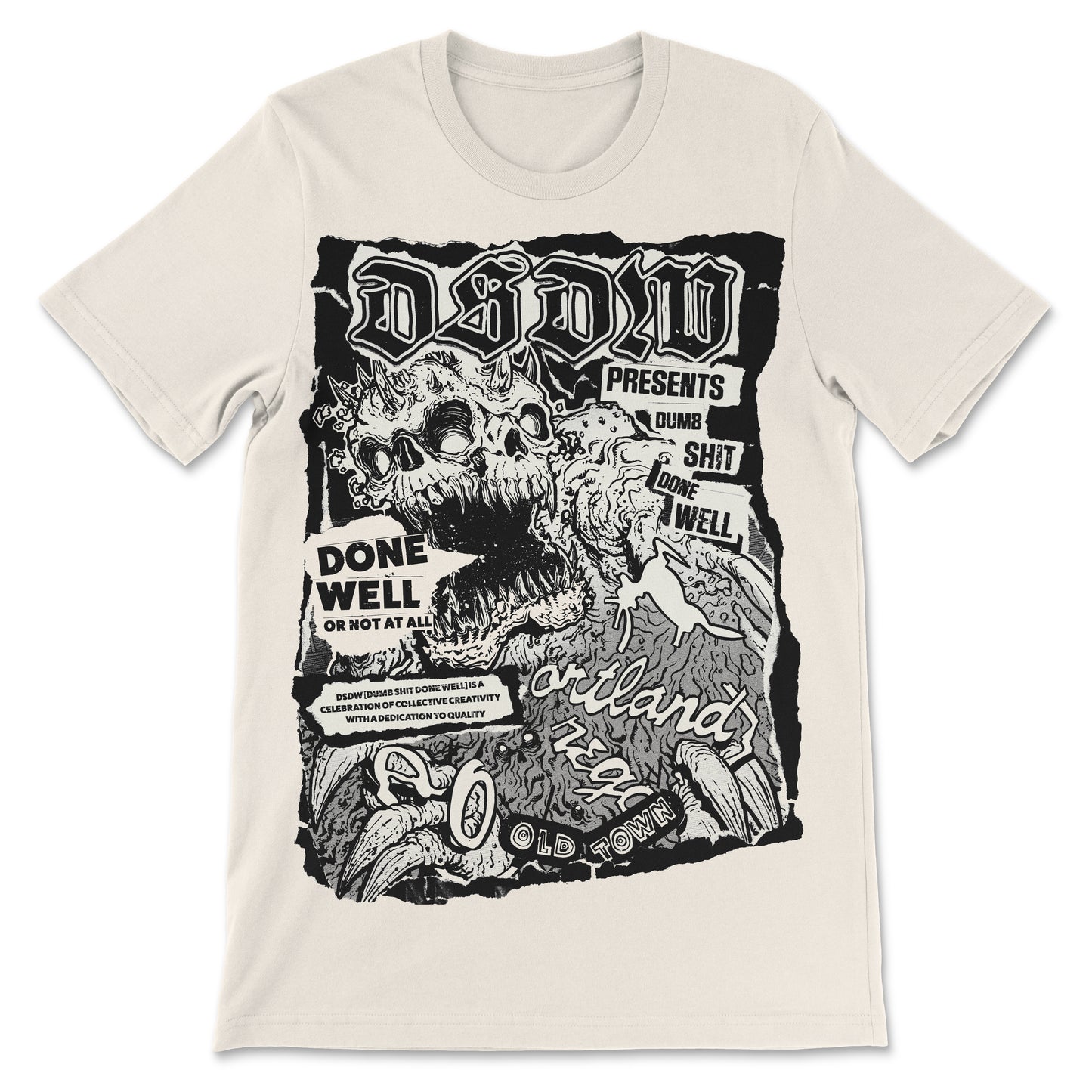 Kaiju LD Skeletal Man Tee