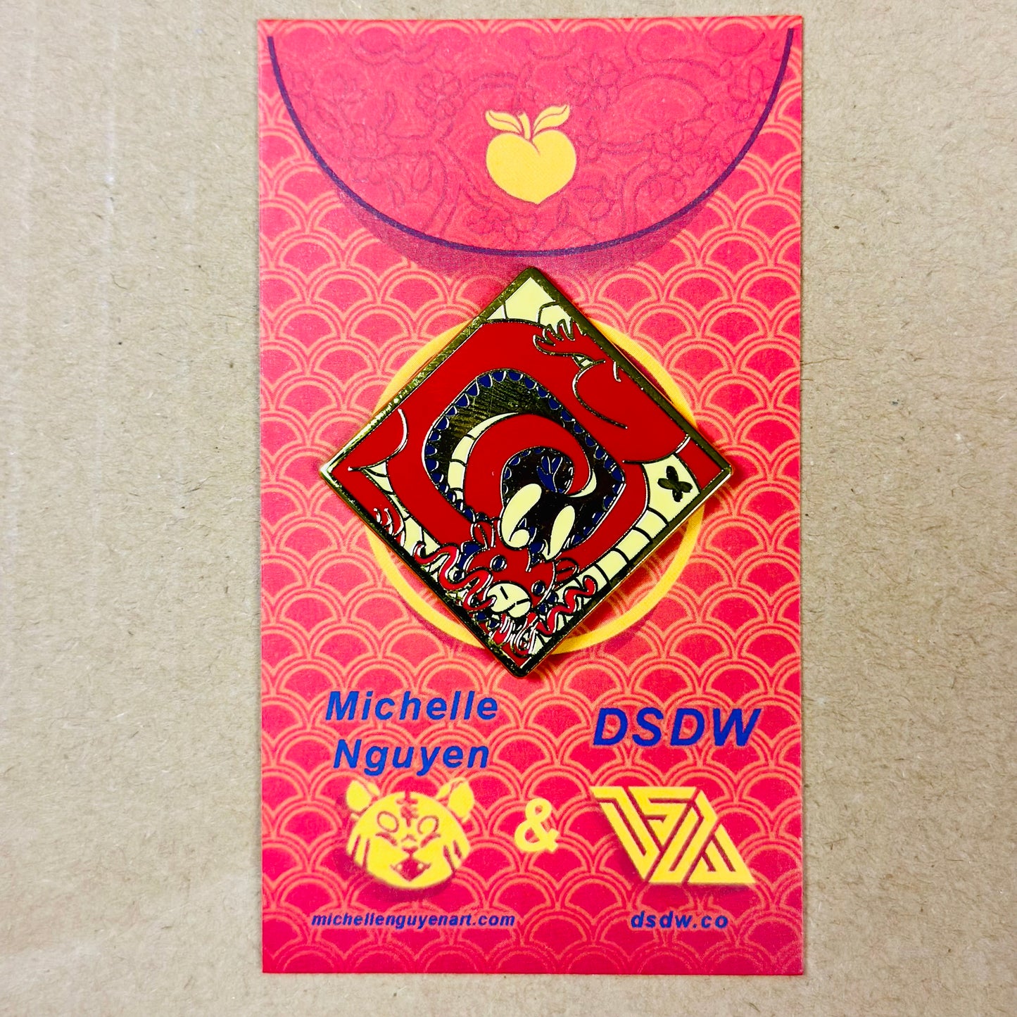 LNY Year of the Dragon Enamel Pin