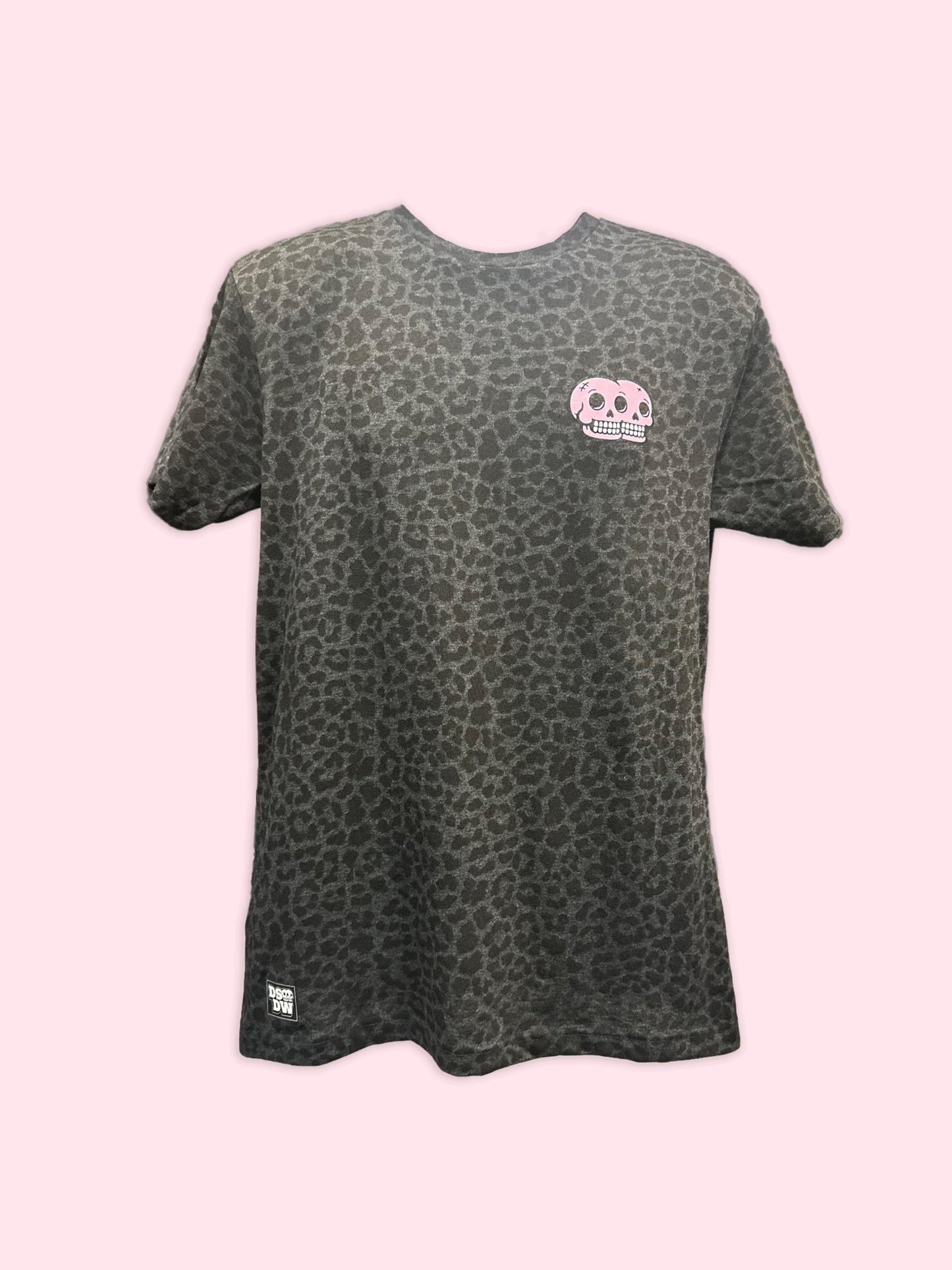 2 Skulls, 1 Tee (Leopard) - DSDW