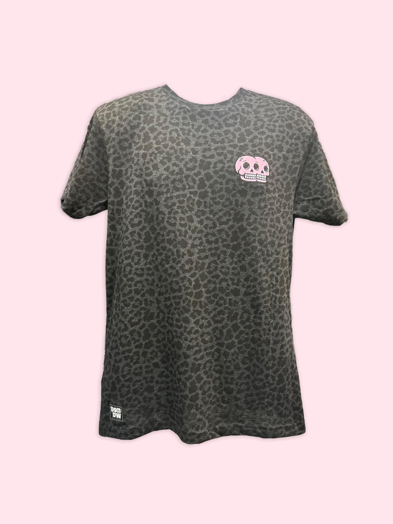 2 Skulls, 1 Tee (Leopard) - DSDW