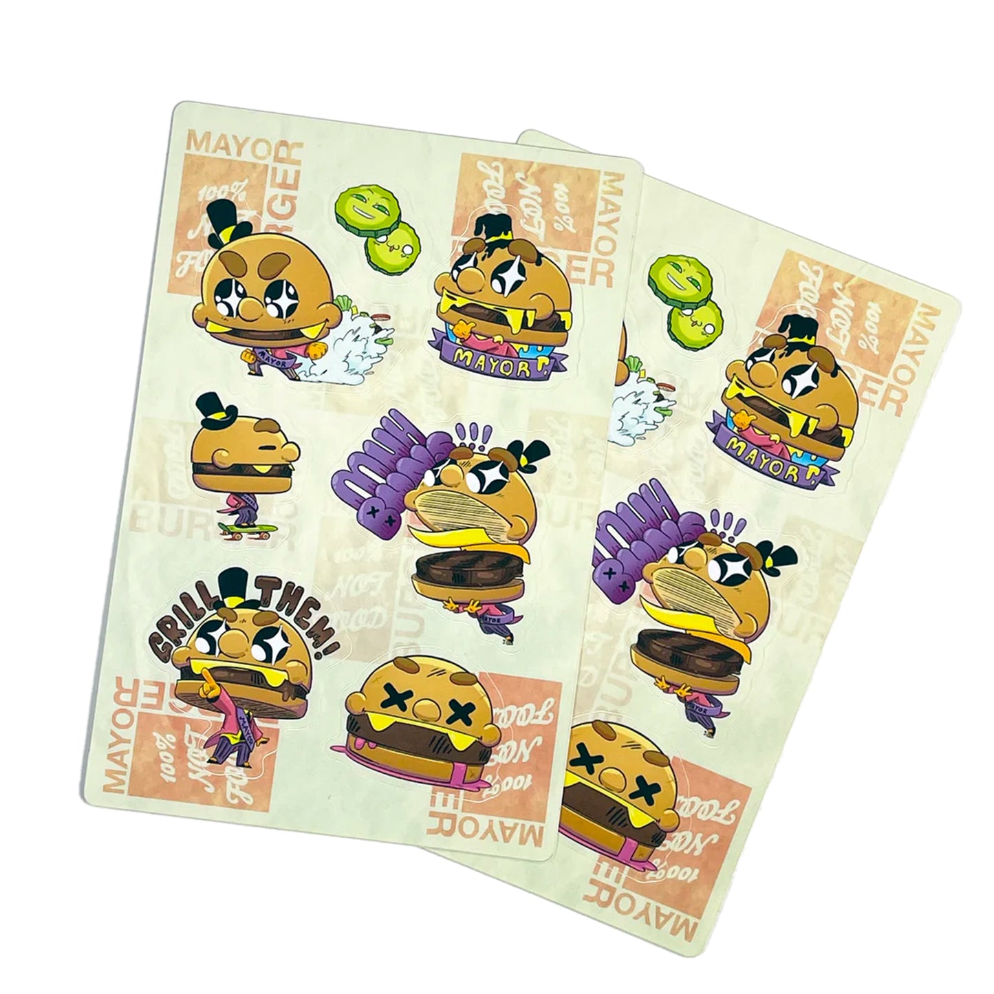 tasteBUDS Series 1 - Everyone's Favorite Mayor Sticker Pack